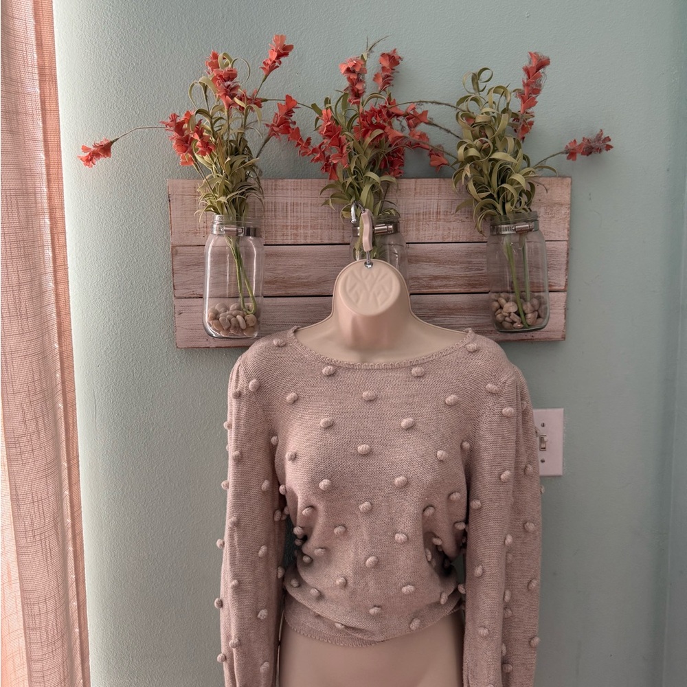 Lilly Pulitzer Cream Pom Pom Sweater